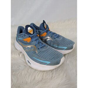 Saucony Ride 15 Women's Running Shoes Blue Orange Size 9